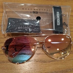 Quay Australia High Key rose gold